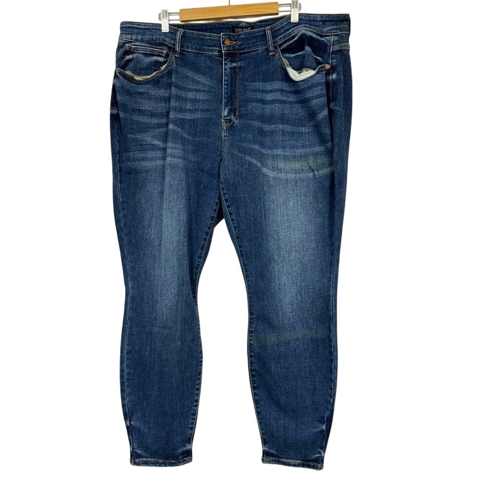Judy Blue Skinny Fit Blue Jeans Womens 22W High Rise Denim Casual Fall Classic
